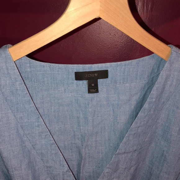 J.Crew Chambray Top - Picture 3 of 5